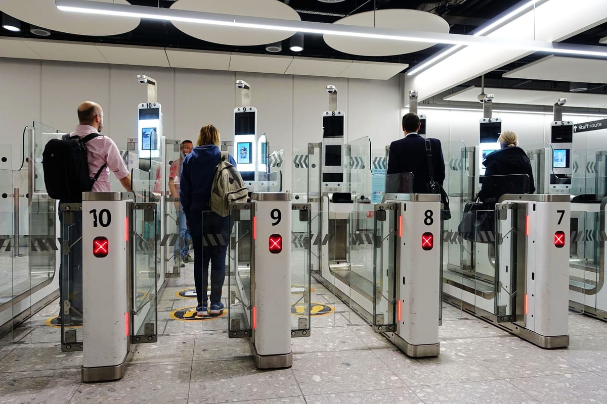 Biometrics at the UK Borders.